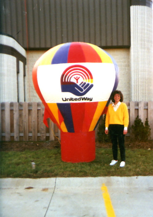 Hot Air Balloon Shaped Inflatables 8' hab